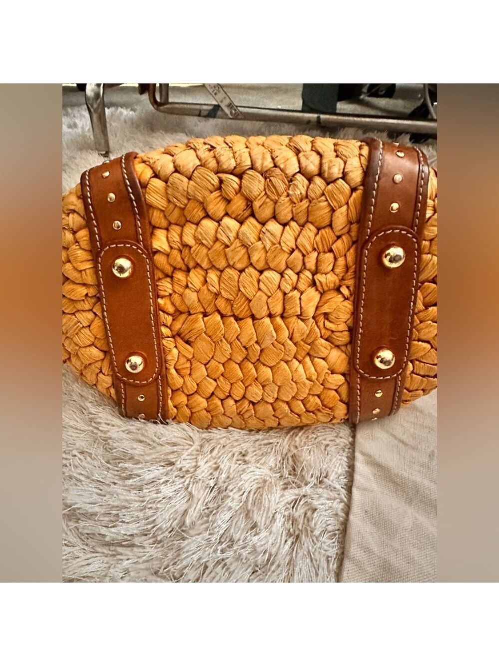 Michael Kors straw bag - Picture 8 of 10